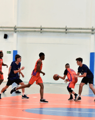 Quadras, bibliotecas, salas temáticas por área do conhecimento