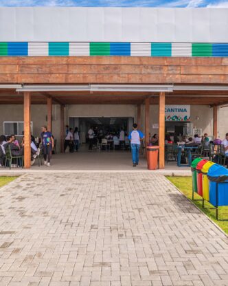 Espaço de convivência com estrutura completa
